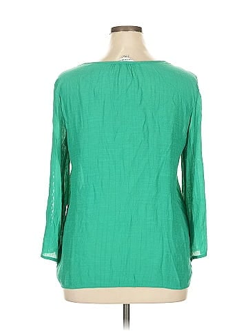 Counterparts Long Sleeve Blouse (view 2)