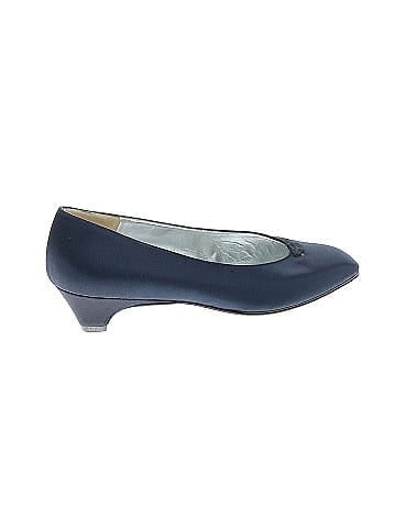 Yves Saint Laurent Vintage Satin Kitten Heels 40mm (view 1)