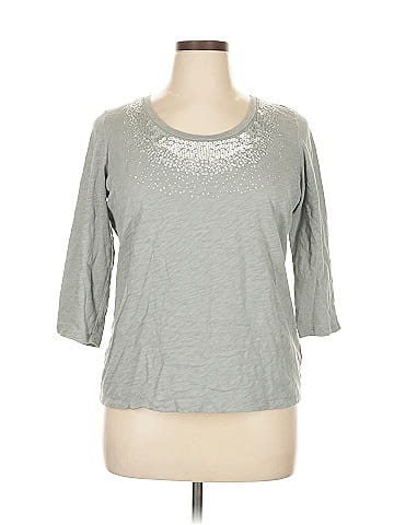Talbots 3/4 Sleeve T-Shirt (view 1)