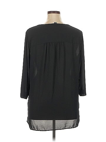 a.n.a. A New Approach 3/4 Sleeve Blouse (view 2)