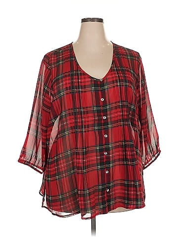 North Style 3/4 Sleeve Blouse (view 1)