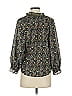 Max Studio Floral Black 3/4 Sleeve Blouse Size XS - photo 2
