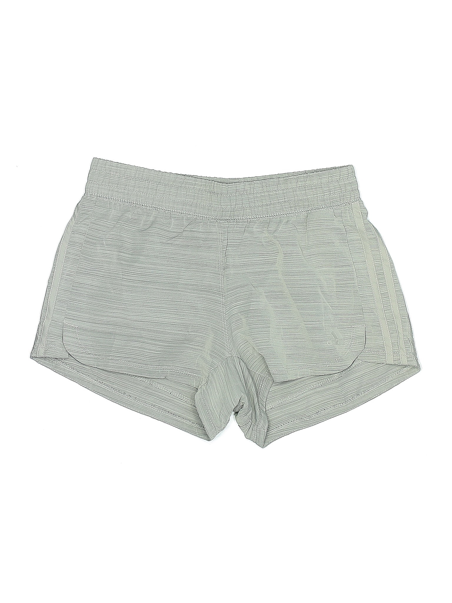 Adidas 100% Polyester Green Athletic Shorts Size XS
