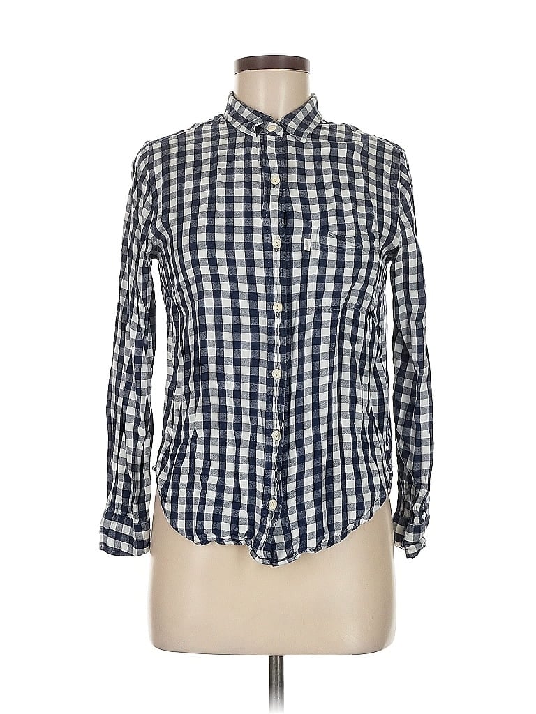 Pre-owned Levi's Long Sleeve Button Down Shirt In Blue