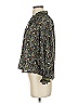 Max Studio Floral Black 3/4 Sleeve Blouse Size XS - photo 5