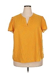 Hilary Radley Short Sleeve Blouse