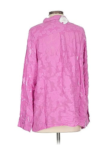 En Creme Long Sleeve Button-Down Shirt (view 2)