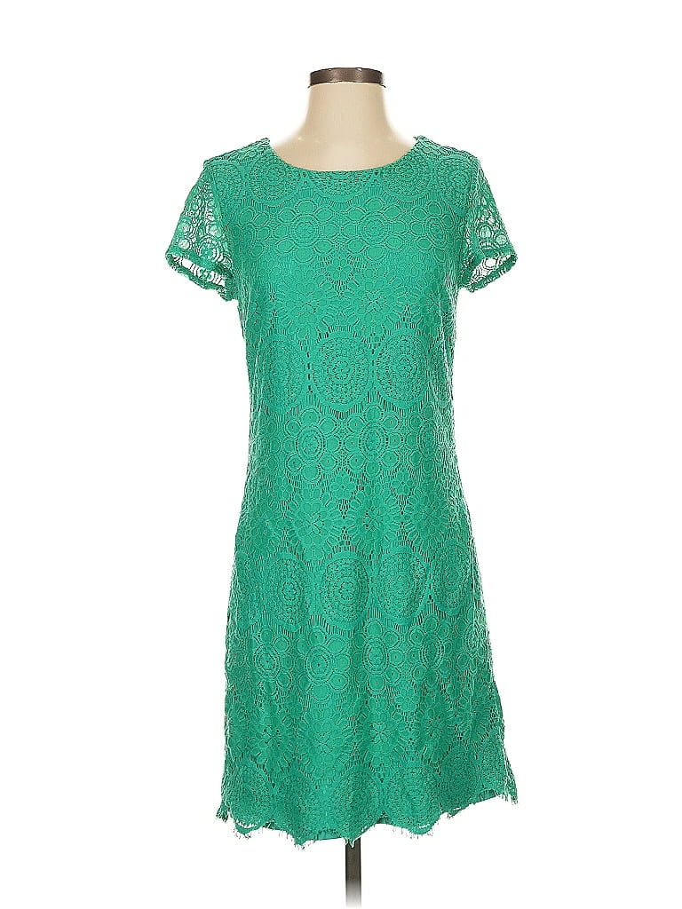 Pre-owned Laundry By Shelli Segal Casual Dress In Green