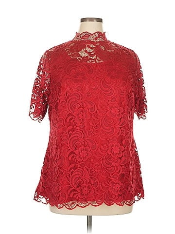 Isaac Mizrahi LIVE! Short Sleeve Blouse (view 1)