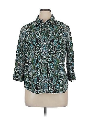 Jones New York Signature 3/4 Sleeve Blouse (view 1)