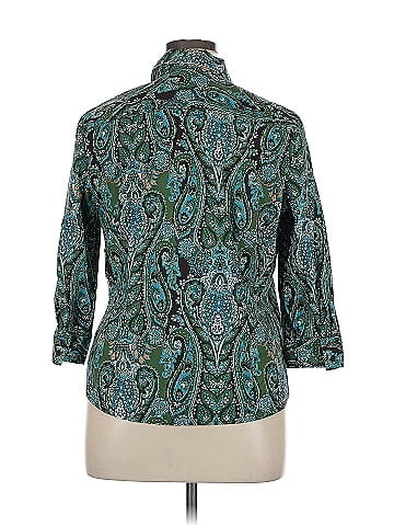 Jones New York Signature 3/4 Sleeve Blouse (view 2)