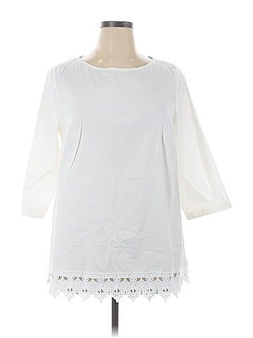 Jessica London 3/4 Sleeve Blouse (view 1)
