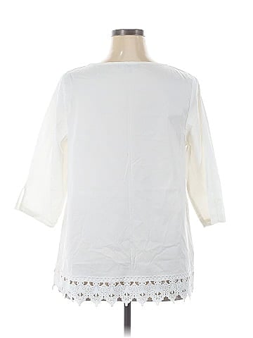 Jessica London 3/4 Sleeve Blouse (view 2)