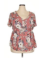 Torrid Short Sleeve Henley