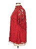 Isaac Mizrahi LIVE! Red Short Sleeve Blouse Size 1X - photo 5