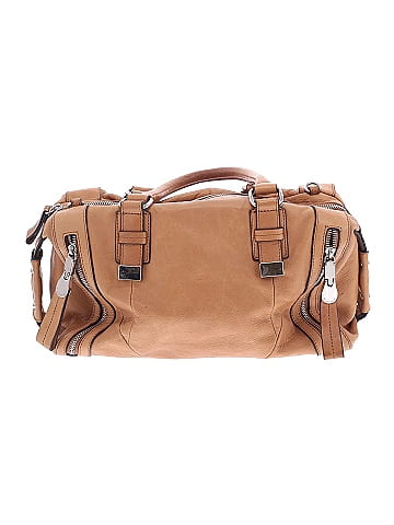 B Makowsky Leather Satchel (view 1)