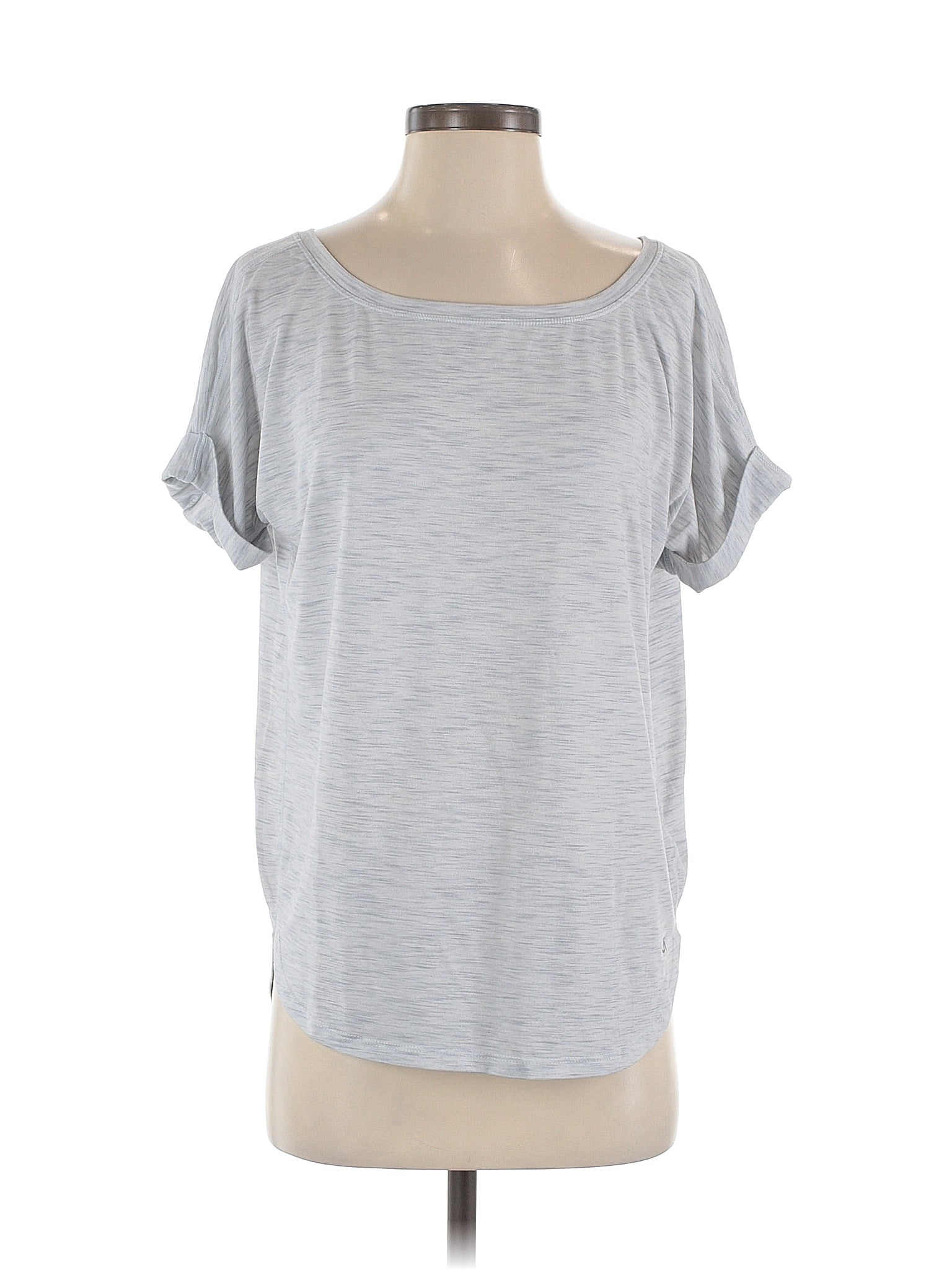 Gap Fit Silver Short Sleeve T-Shirt Size S