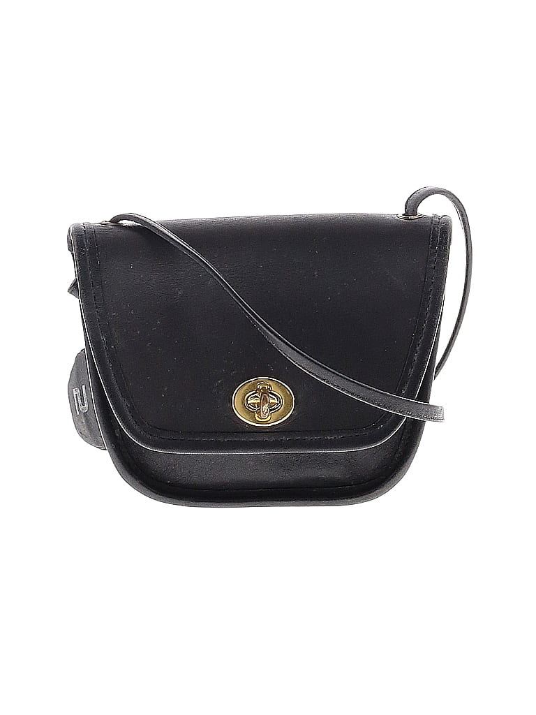 Coach Factory 100% Leather Black Leather Crossbody Bag One size - photo 1