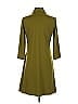 H By Halston Solid Green Casual Dress Size XS - photo 2