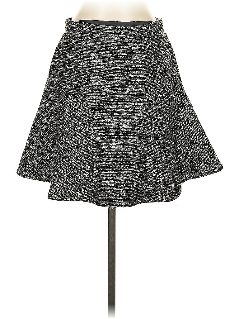 Pre-owned J.crew Factory Store Casual Skirt In Gray