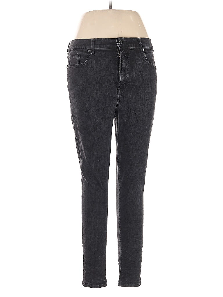 Ann Taylor LOFT Hearts Black Jeans Size 31 waist - photo 1