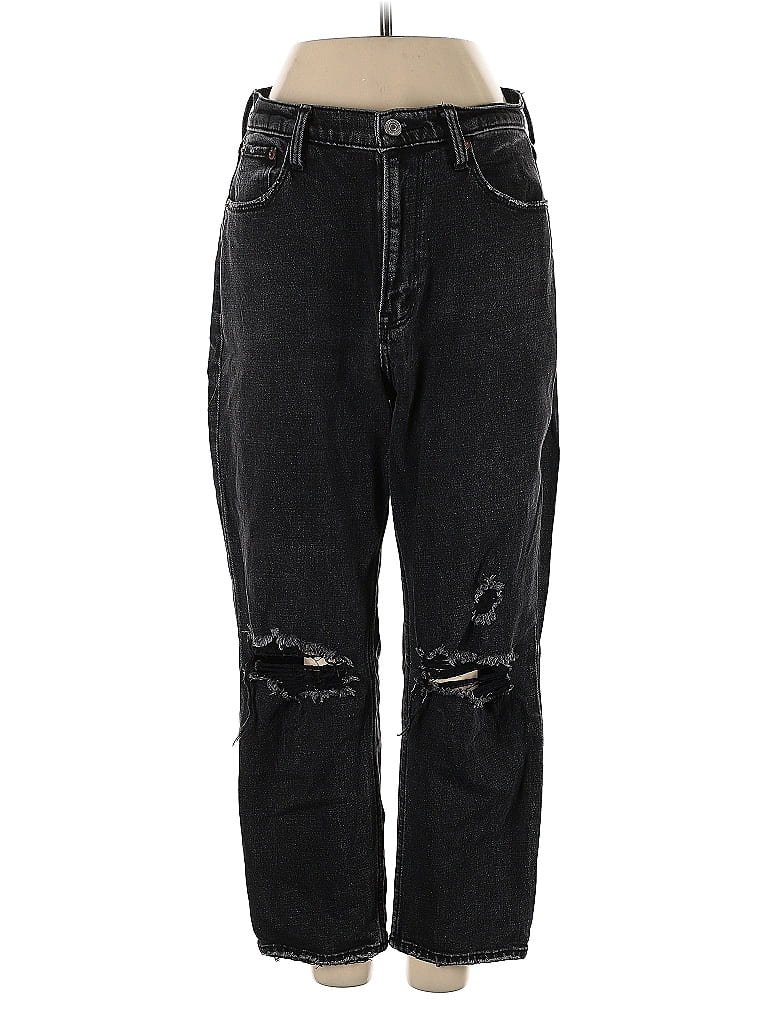 Pre-owned Abercrombie & Fitch Jeans In Black