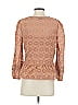 Barbour 100% Cotton Brown Long Sleeve Blouse Size 4 - photo 2