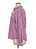 New Nexx York 100% Cotton Checkered-gingham Pink Long Sleeve Button-Down Shirt Size XL - photo 4