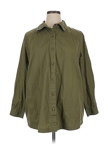 Joan Rivers 3/4 Sleeve Button-Down Shirt (view 1)
