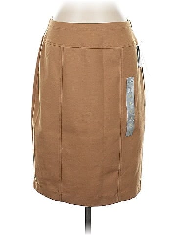 Ellen Tracy Faux Leather Skirt (view 1)