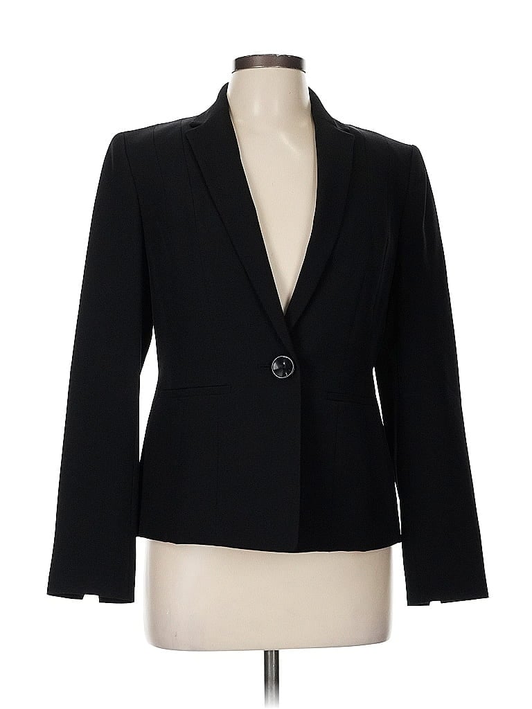 Pre-owned Kasper Blazer Jacket In Black