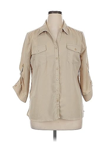 Notations 3/4 Sleeve Blouse (view 1)