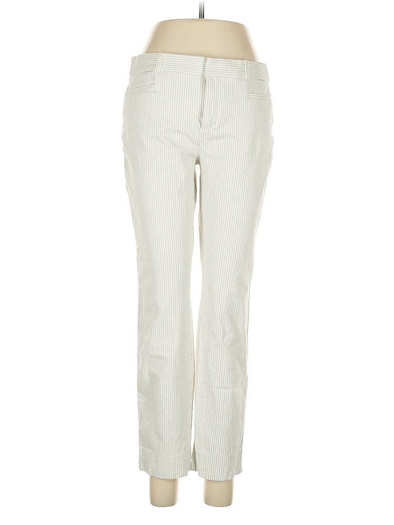 Pre-owned Banana Republic Factory Store Casual Pants In White