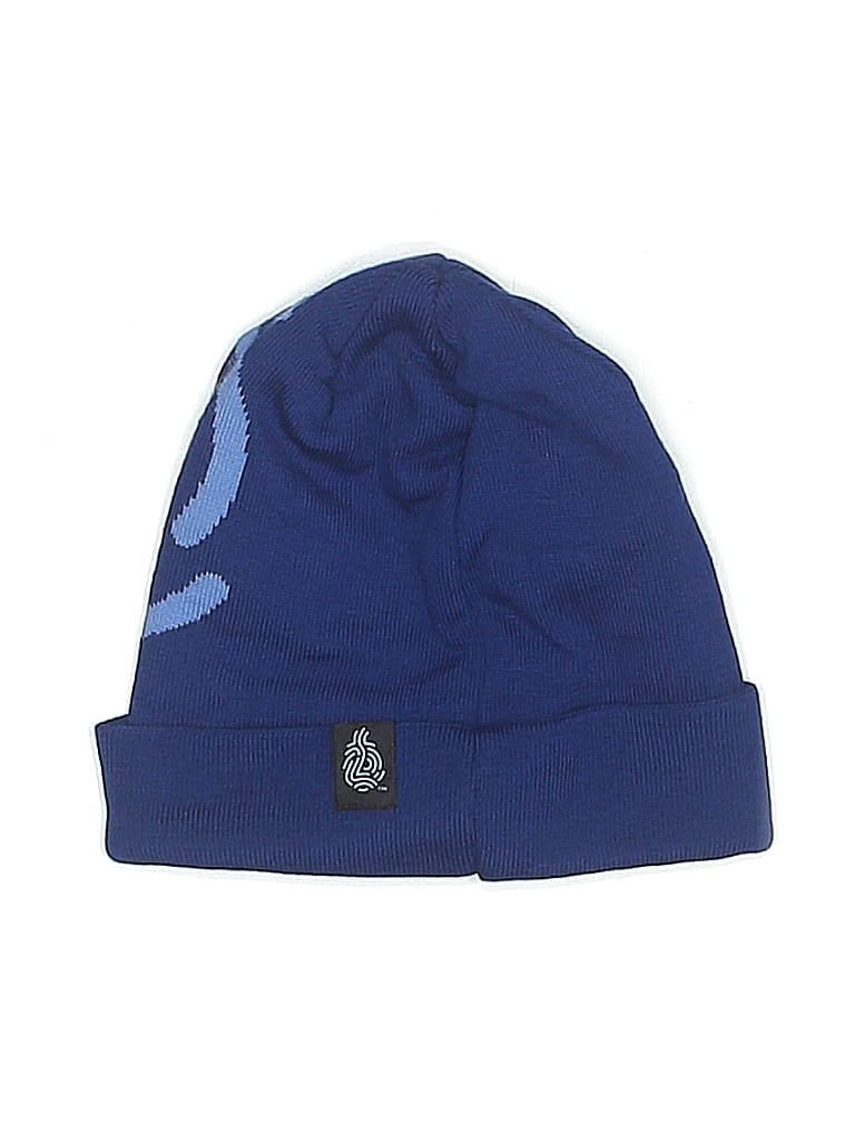 Pre-owned Assorted Brands Beanie Hat In Blue