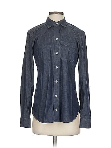Ann Taylor Long Sleeve Button-Down Shirt (view 1)