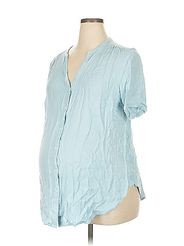 Gap - Maternity Short Sleeve Blouse (view 1)