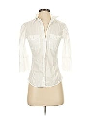 James Perse 3/4 Sleeve Button Down Shirt