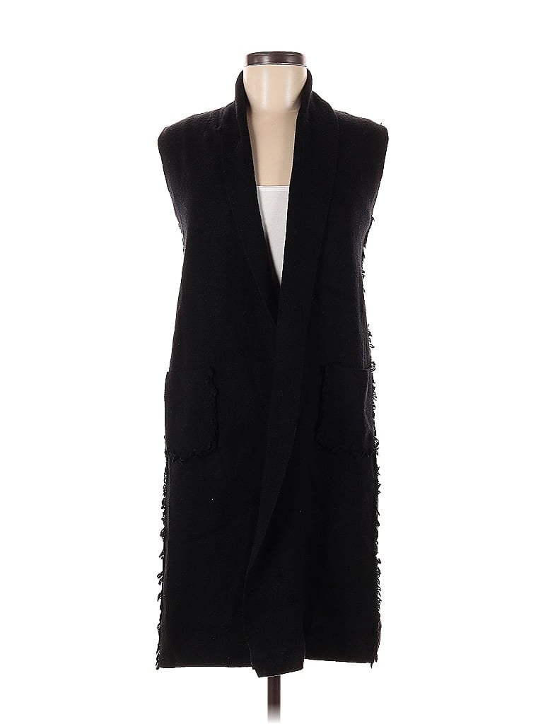 Pre-owned T Tahari Cardigan Sweater In Black