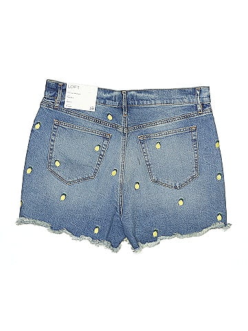 En Creme Denim Shorts (view 2)