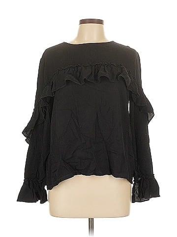 Mustard Seed Long Sleeve Blouse (view 1)