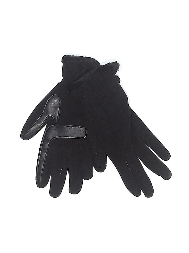 Isotoner Black Gloves Size S - photo 1