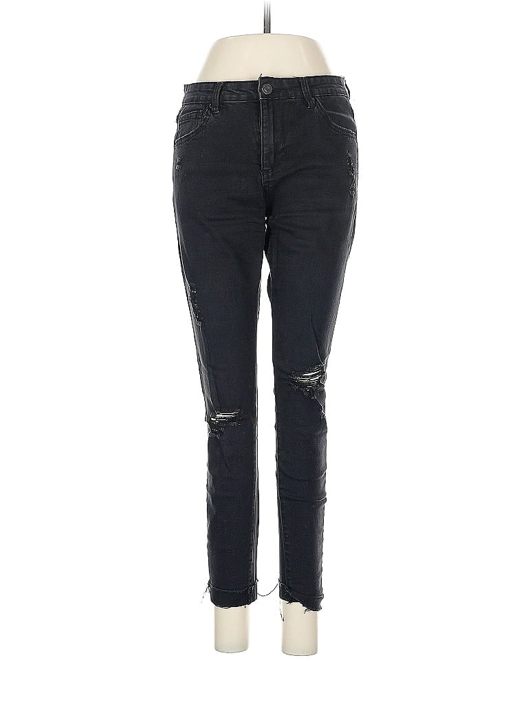 Pre-owned Pull & Bear Jeans In Black