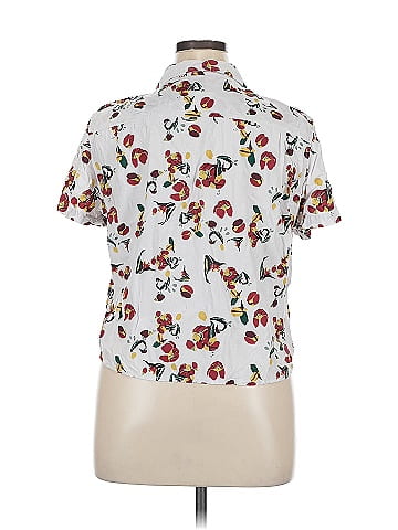 Bridge & Burn Short Sleeve Blouse (view 2)