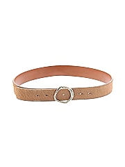 Something Navy Leather Belt
