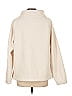 Gap Body 100% Polyester Solid Ivory Turtleneck Sweater Size L - photo 2