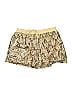 Living Doll 100% Polyester Paisley Gold Shorts Size XL - photo 1