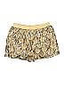 Living Doll 100% Polyester Paisley Gold Shorts Size XL - photo 2