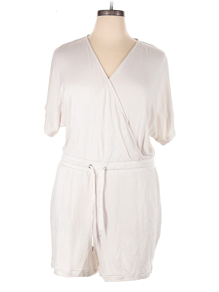 Soma Solid Ivory Romper Size XL - photo 1