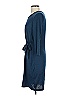 Gap Outlet Solid Blue Casual Dress Size S - photo 5