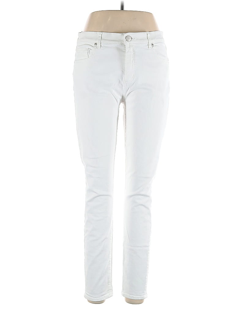 Pre-owned Ann Taylor Loft Jeans In White
